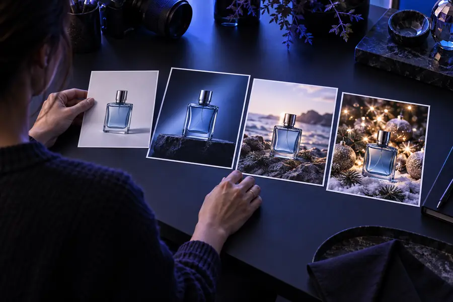 Landscape imagery compared across visual treatments